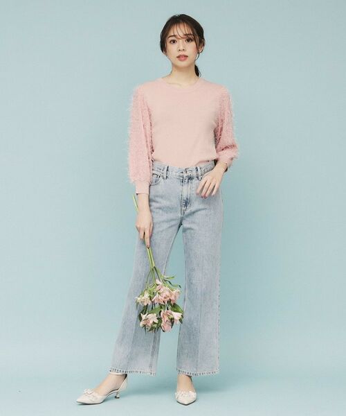 index / インデックス ニット・セーター | ドッキングシャギーニット【洗濯機洗い可】 | 詳細2