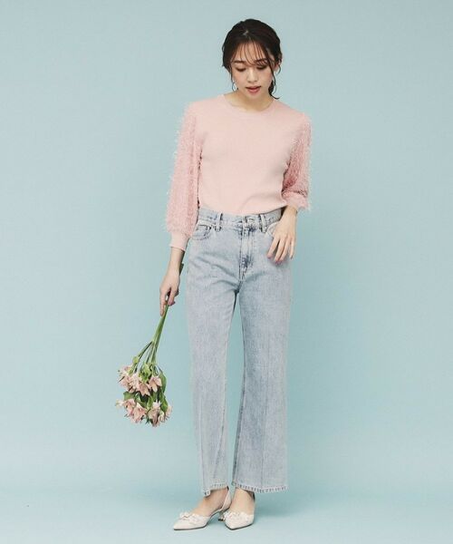 index / インデックス ニット・セーター | ドッキングシャギーニット【洗濯機洗い可】 | 詳細3