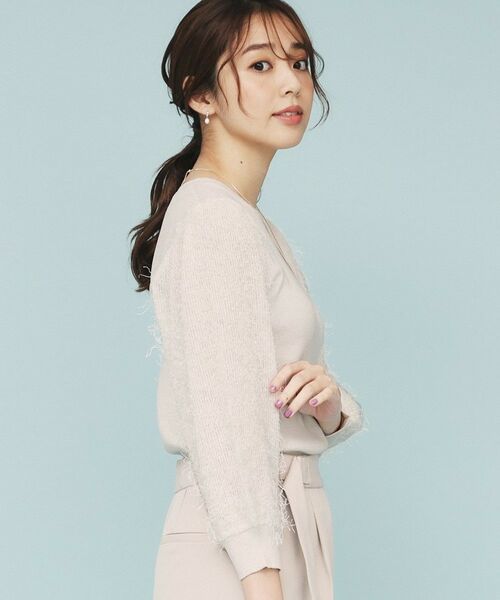 index / インデックス ニット・セーター | ドッキングシャギーニット【洗濯機洗い可】 | 詳細9