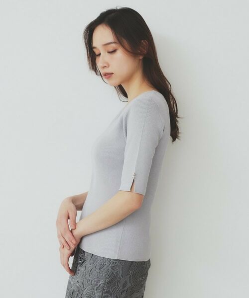 index / インデックス ニット・セーター | 《5色展開》Vネックリブニット【洗濯機洗い可】 | 詳細22