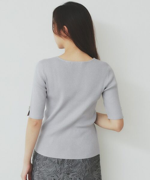 index / インデックス ニット・セーター | 《5色展開》Vネックリブニット【洗濯機洗い可】 | 詳細23