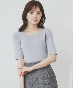 index / インデックス ニット・セーター | リブケーブルニット【洗濯機洗い可】