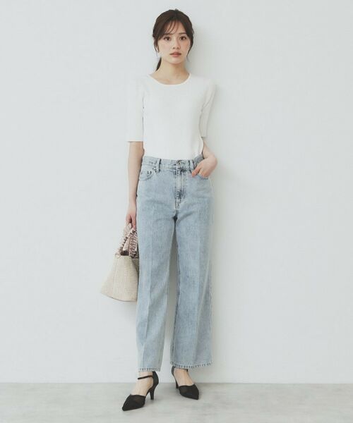 index / インデックス ニット・セーター | リブケーブルニット【洗濯機洗い可】 | 詳細14