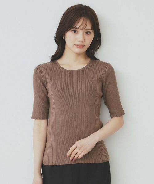 index / インデックス ニット・セーター | リブケーブルニット【洗濯機洗い可】 | 詳細17