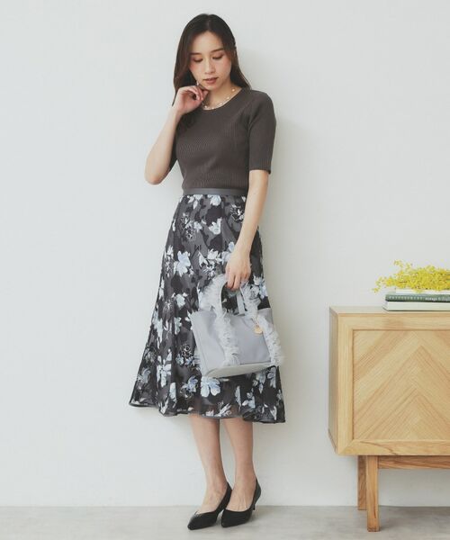 index / インデックス ニット・セーター | リブケーブルニット【洗濯機洗い可】 | 詳細2