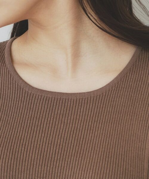 index / インデックス ニット・セーター | リブケーブルニット【洗濯機洗い可】 | 詳細20