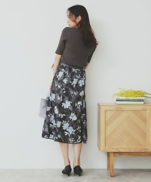 index / インデックス ニット・セーター | リブケーブルニット【洗濯機洗い可】 | 詳細3