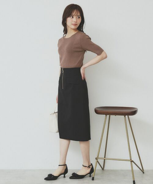 index / インデックス ニット・セーター | リブケーブルニット【洗濯機洗い可】 | 詳細6