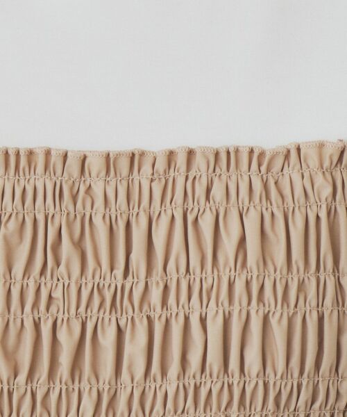 index / インデックス カットソー | シャーリングドッキングペプラムトップス【洗濯機洗い可】 | 詳細15