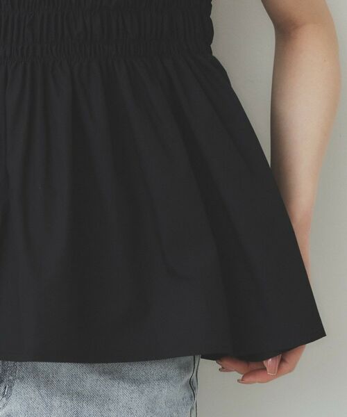 index / インデックス カットソー | シャーリングドッキングペプラムトップス【洗濯機洗い可】 | 詳細22