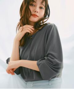 index / インデックス カットソー | 《5color》タックスリーブプルオーバー【UV/吸水速乾/接触冷感/洗濯機洗い可】