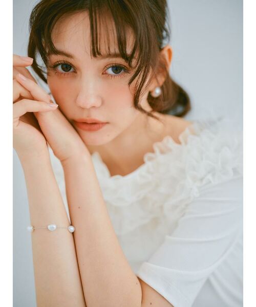 SON◆ファビアナフィリッピの大人気チュール！美しい白カットソー！36 SON◇ファビアナフィリッピの大人気チュール！美しい白