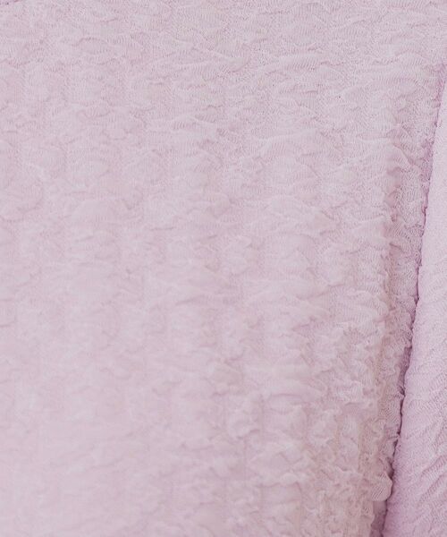 index / インデックス カットソー | シボジャカードタックギャザートップス【洗濯機洗い可】 | 詳細16