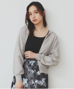 index / インデックス パーカー | ドルマンジップラメパーカ【洗濯機洗い可】