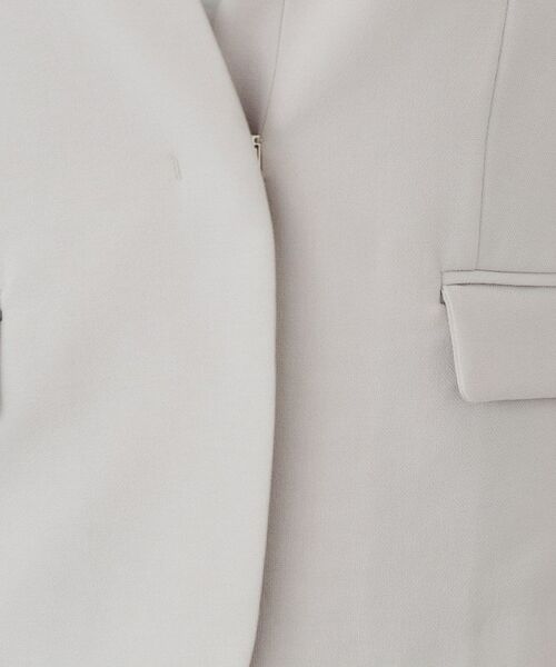 index / インデックス ノーカラージャケット | ストレッチノーカラージャケット/セットアップ対応可【洗える/イージーアイロン/抗ピル】 | 詳細10