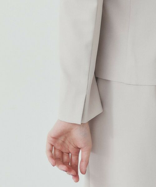 index / インデックス ノーカラージャケット | ストレッチノーカラージャケット/セットアップ対応可【洗える/イージーアイロン/抗ピル】 | 詳細23