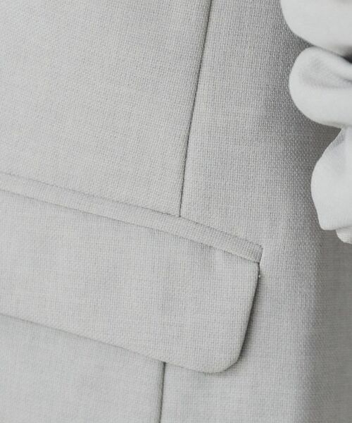 index / インデックス ノーカラージャケット | ストレッチノーカラージャケット/セットアップ対応可【洗える/イージーアイロン/抗ピル】 | 詳細4