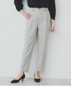 ストレッチテーパードパンツ/セットアップ対応可【洗濯機洗い可/イージーアイロン/抗ピル】