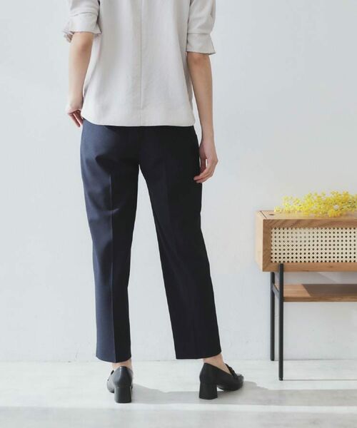 index / インデックス パンツ | ストレッチテーパードパンツ/セットアップ対応可【洗濯機洗い可/イージーアイロン/抗ピル】 | 詳細13