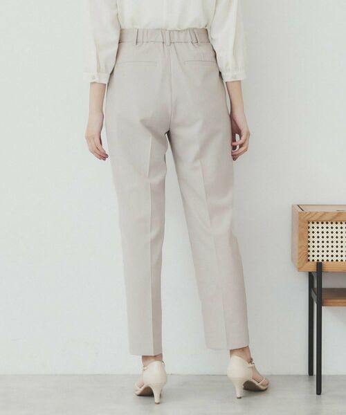 index / インデックス パンツ | ストレッチテーパードパンツ/セットアップ対応可【洗濯機洗い可/イージーアイロン/抗ピル】 | 詳細24