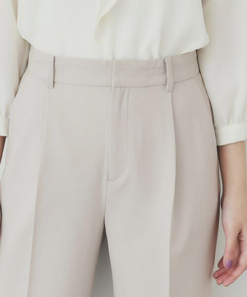 index / インデックス パンツ | ストレッチテーパードパンツ/セットアップ対応可【洗濯機洗い可/イージーアイロン/抗ピル】 | 詳細25