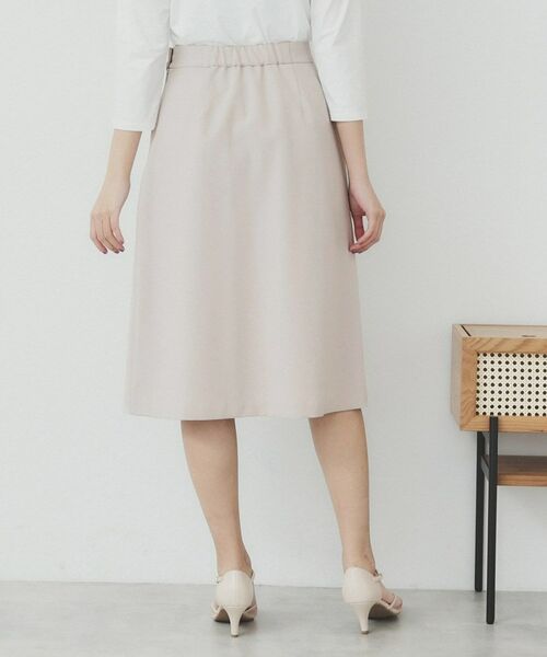 index / インデックス ミニ・ひざ丈スカート | Aラインフレアスカート/セットアップ対応可【洗濯機洗い可/イージーアイロン/抗ピル】 | 詳細17