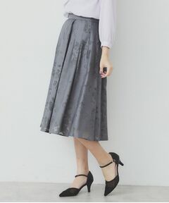 index / インデックス スカート | フラワータックフレアスカート【洗濯機洗い可】