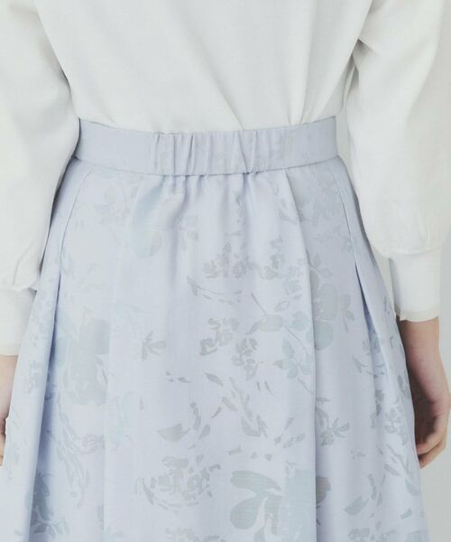 index / インデックス スカート | フラワータックフレアスカート【洗濯機洗い可】 | 詳細17