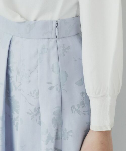 index / インデックス スカート | フラワータックフレアスカート【洗濯機洗い可】 | 詳細18