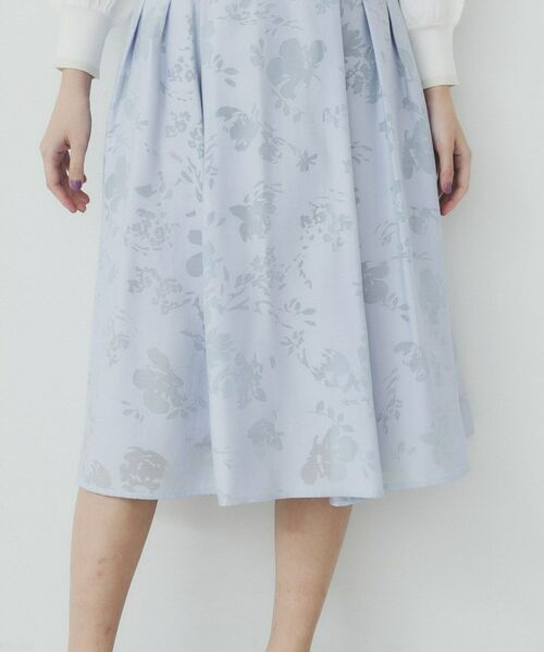 index / インデックス スカート | フラワータックフレアスカート【洗濯機洗い可】 | 詳細19