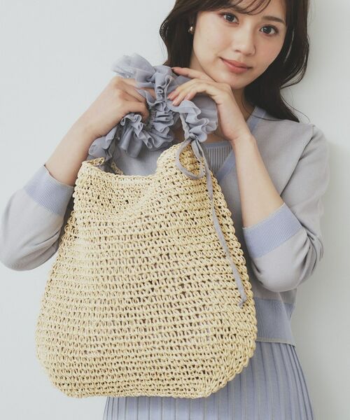 index / インデックス トートバッグ | 雑材ワンショルダーフリルA4トート | 詳細3