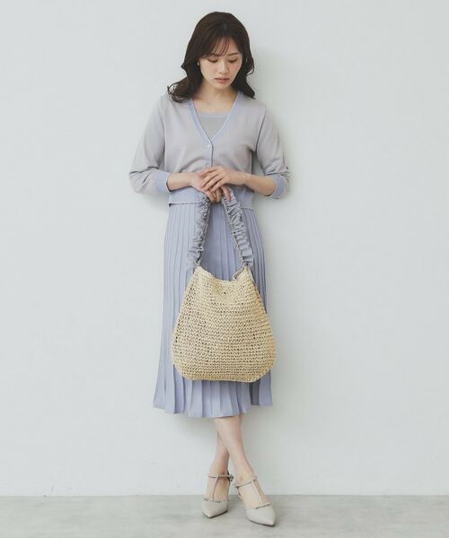 index / インデックス トートバッグ | 雑材ワンショルダーフリルA4トート | 詳細4