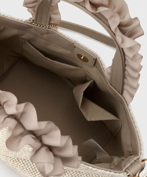 mondemonde | Soft box tote bag Cappuccino [正規品/関税込] 雑材トートバッグ（9520BK44） | MONO COMME CA (Women
