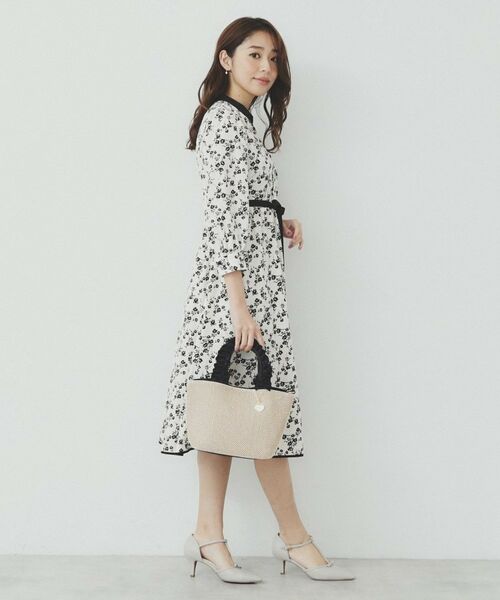 index / インデックス トートバッグ | 【2WAY】雑材フリル持ち手バッグ | 詳細7