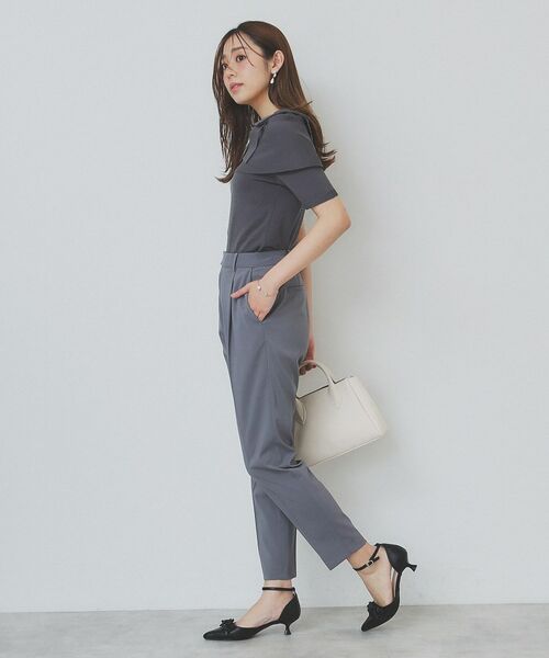 index / インデックス ニット・セーター | アシメリボンオフショルニット【洗濯機洗い可】 | 詳細3