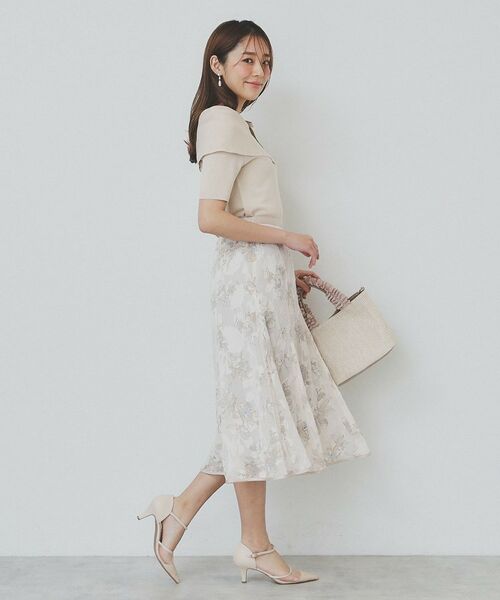 index / インデックス ニット・セーター | アシメリボンオフショルニット【洗濯機洗い可】 | 詳細7