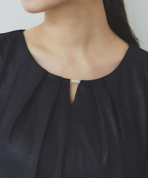 index / インデックス カットソー | ビジュースリットフリルスリーブトップス【洗濯機洗い可】 | 詳細20