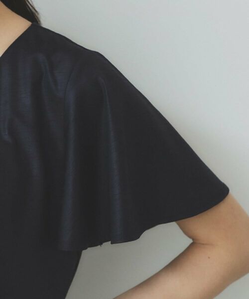 index / インデックス カットソー | ビジュースリットフリルスリーブトップス【洗濯機洗い可】 | 詳細21