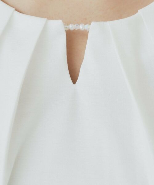 index / インデックス カットソー | ビジュースリットフリルスリーブトップス【洗濯機洗い可】 | 詳細4