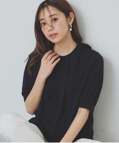 index / インデックス シャツ・ブラウス | サイドリボンデザイントップス【UV/接触冷感/吸水速乾/洗濯機洗い可】