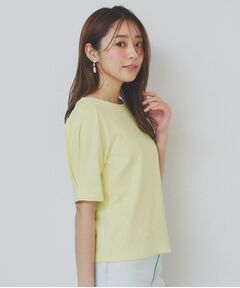 index / インデックス カットソー | 《10色展開/XS-LLサイズ》コットンスムースタックスリーブトップス【UV/接触冷感/洗濯機洗い可】