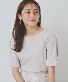 index / インデックス カットソー | 《10色展開/XS-LLサイズ》コットンスムースタックスリーブトップス【UV/接触冷感/洗濯機洗い可】