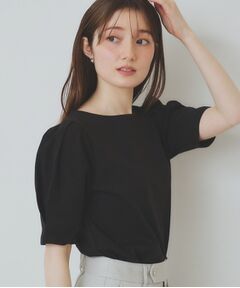 index / インデックス カットソー | 《10色展開/XS-LLサイズ》コットンスムースタックスリーブトップス【UV/接触冷感/洗濯機洗い可】