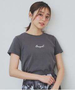 index / インデックス Tシャツ | ワンポイントロゴ刺繍Tシャツ【UV/接触冷感/洗濯機洗い可】