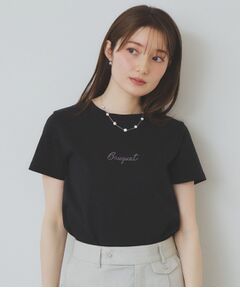 index / インデックス Tシャツ | ワンポイントロゴ刺繍Tシャツ【UV/接触冷感/洗濯機洗い可】