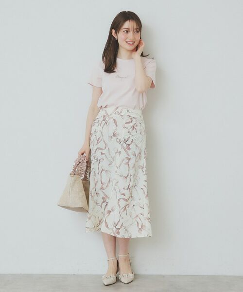 index / インデックス Tシャツ | ワンポイントロゴ刺繍Tシャツ【UV/接触冷感/洗濯機洗い可】 | 詳細15