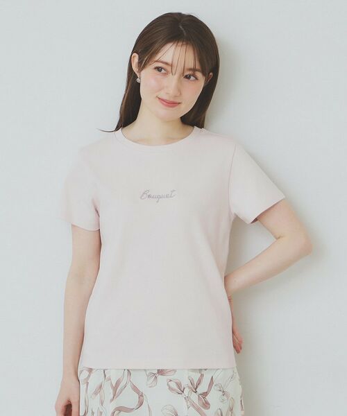 超安い セール】 ワンポイントロゴ刺繍Tシャツ【UV/接触冷感/洗濯機洗い 書道