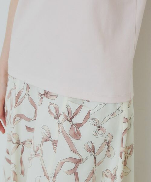 index / インデックス Tシャツ | ワンポイントロゴ刺繍Tシャツ【UV/接触冷感/洗濯機洗い可】 | 詳細22