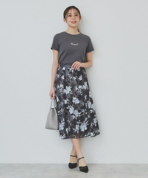 セール】 ワンポイントロゴ刺繍Tシャツ【UV/接触冷感/洗濯機洗い
