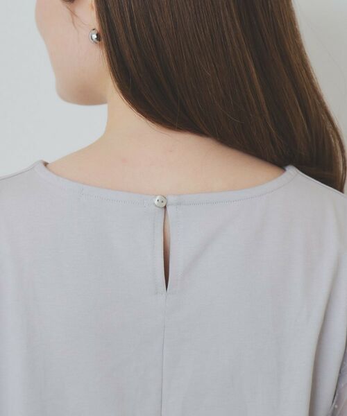 index / インデックス カットソー | シアーバルーンスリーブトップス【洗濯機洗い可/接触冷感】 | 詳細17